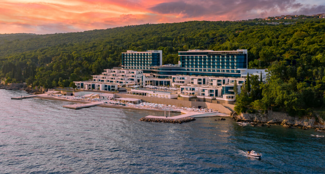 Hilton Costabella Beach resort & spa From Air