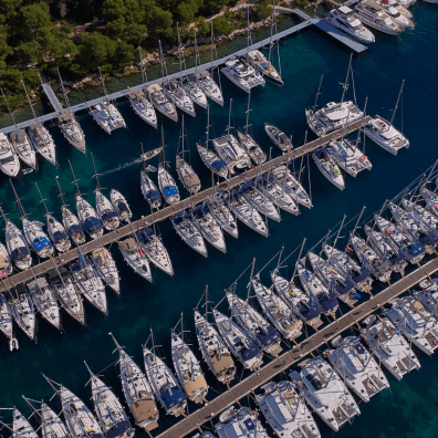 ACI marina Palmižana Harbour Panorama