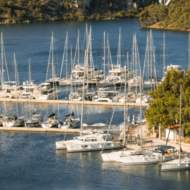 ACI marina Skradin Drone View
