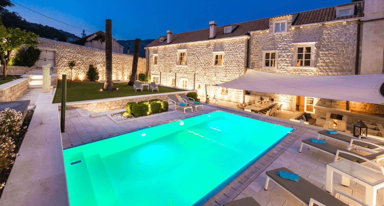 Adriatic Concierge Pool Lights
