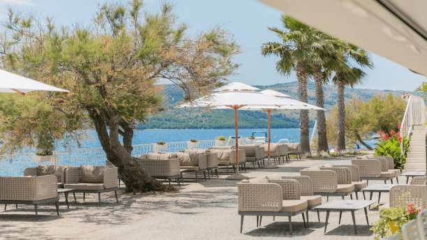 Camp Trogir Terrace Layout