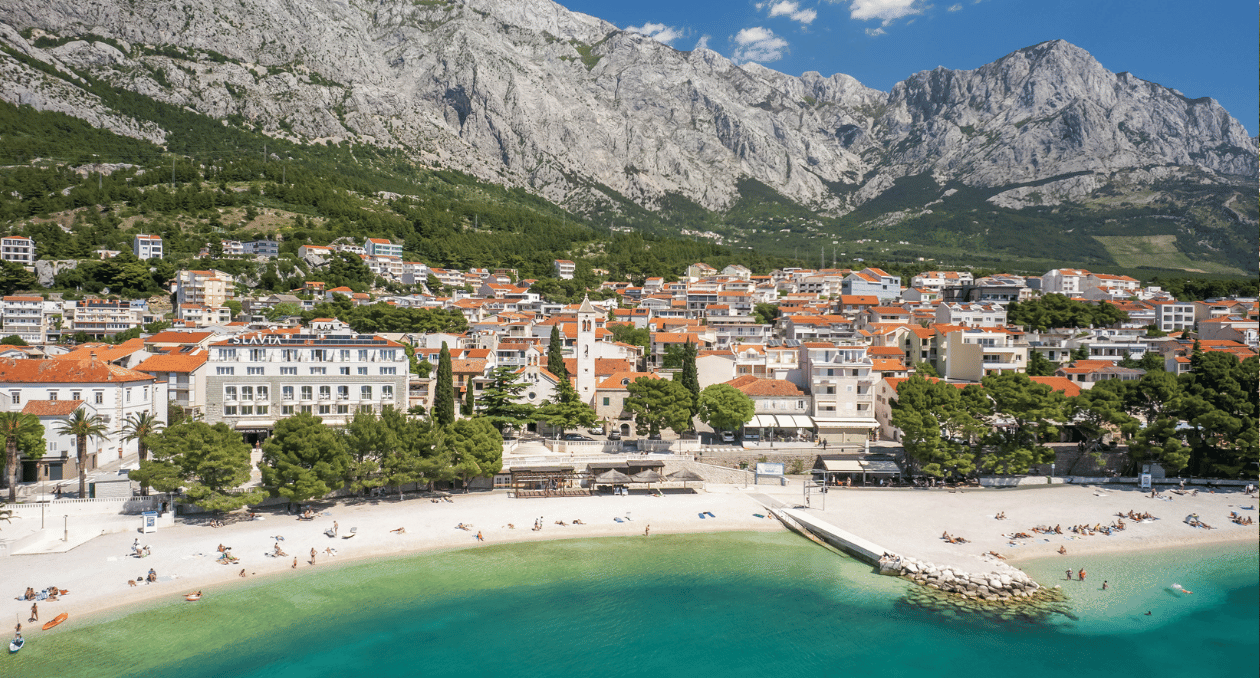 Grand Hotel Slavia Location