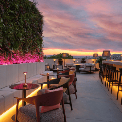 art'otel Zagreb Rooftop Terrace