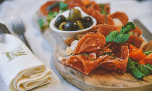 Konavoski Dvori Eco Green Restaurant charcuterie