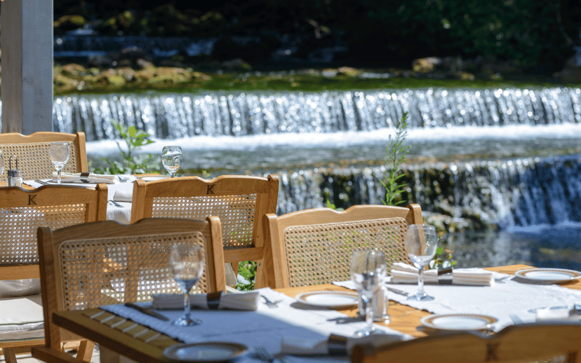 Konavoski Dvori Eco Green Restaurant custom chairs
