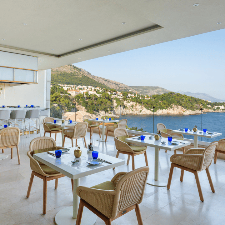 Rixos Premium Dubrovnik Restaurant Terrace