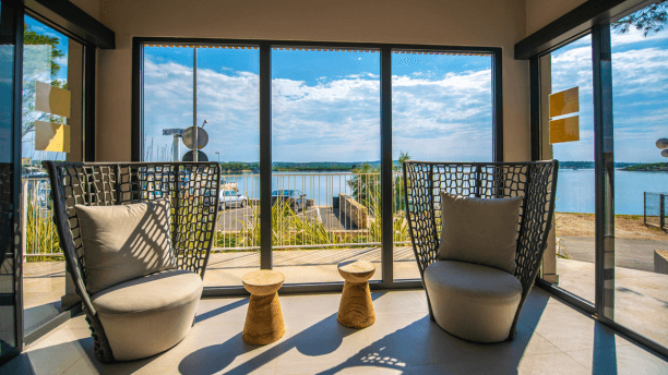 Arena One 99 Glamping Large Windows