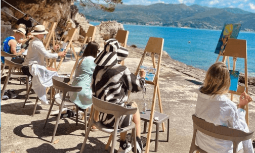 Kalamota Beach House Painting