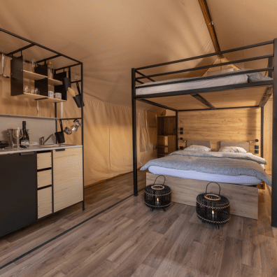 Polidor Camping bedroom