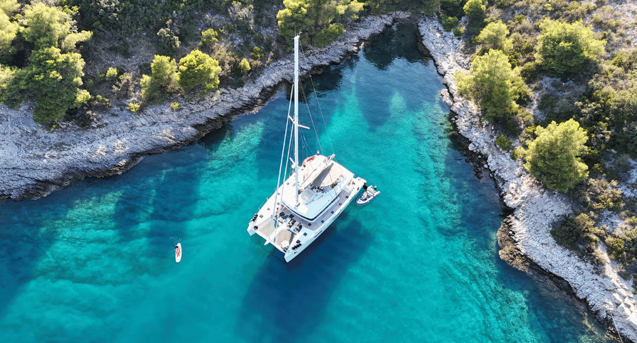Adriatic Sailing turquoise water