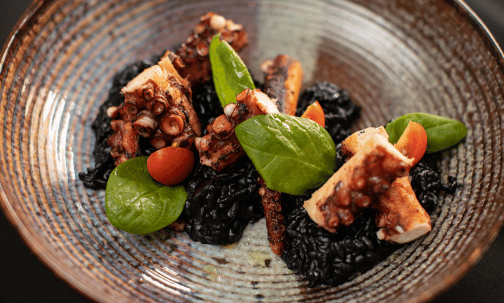 Restaurant Waldinger Octopus Dish