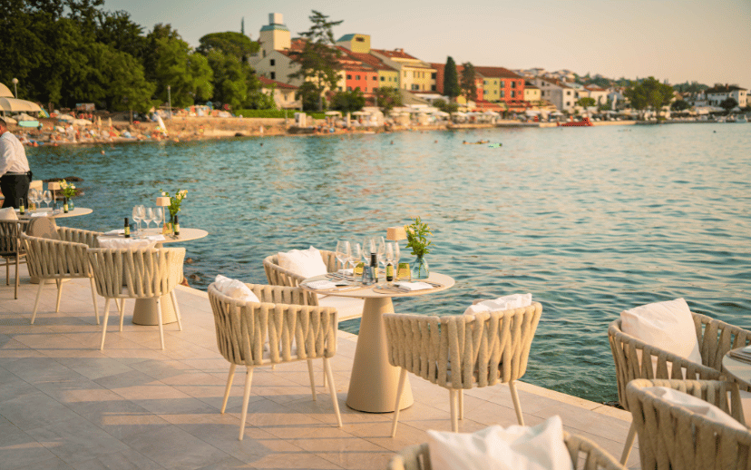 7 Seas Restaurant & Bar Njivice terrace