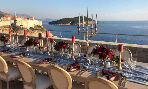 Event Lab Dubrovnik Decorations