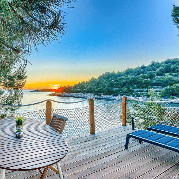 Golden Haven Murter Terrace Sunset