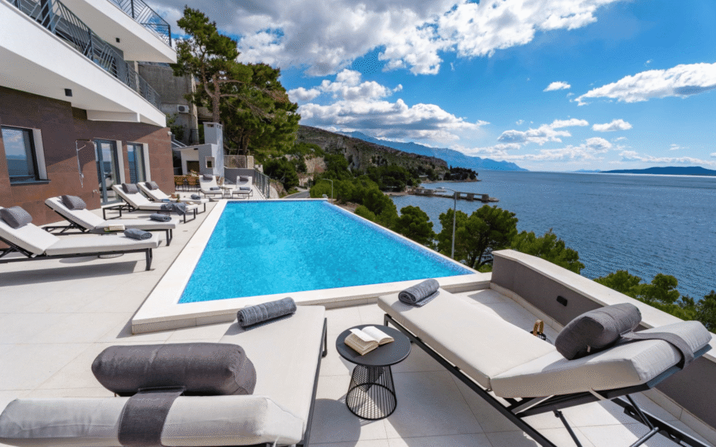 Luxury Villa Euphorica Pool Area