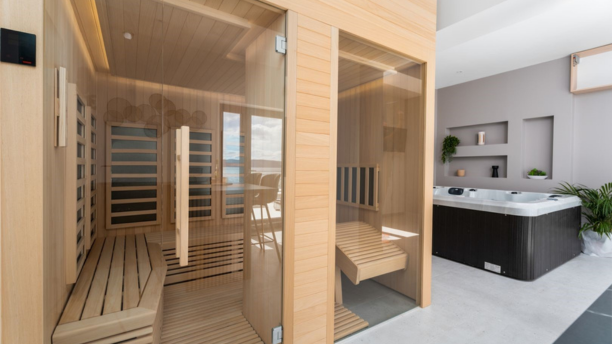 Luxury Villa Euphorica Sauna