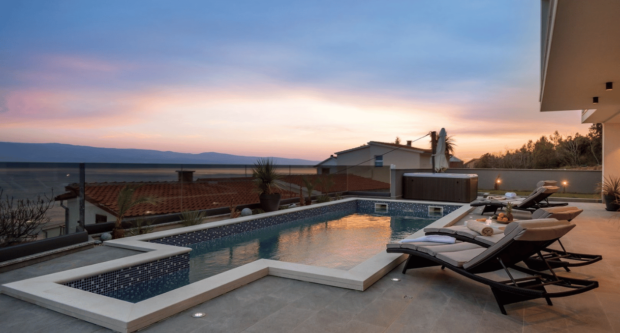 Luxury Villa Happiness Sunset