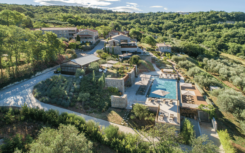 San Canzian Hotel & Residences From Air