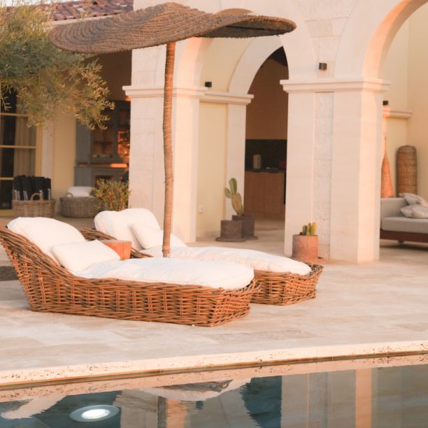 LaMaison blends traditional Istrian character with contemporary comfort, creating an atmosphere that feels calm, intimate, and deeply restorative. Natural materials, warm tones and carefully selected design elements define the interiors, while expansive outdoor areas invite guests to slow down and reconnect. Wellness is an integral part of the experience, guests can relax in the sauna or jacuzzi, enjoy massages or private yoga sessions in the dedicated treatment room, or keep active in the small outdoor gym. The villa also becomes a setting for shared moments, from hands-on pasta-making lessons to private wine tastings,all enjoyed in a relaxed, unhurried countryside setting.